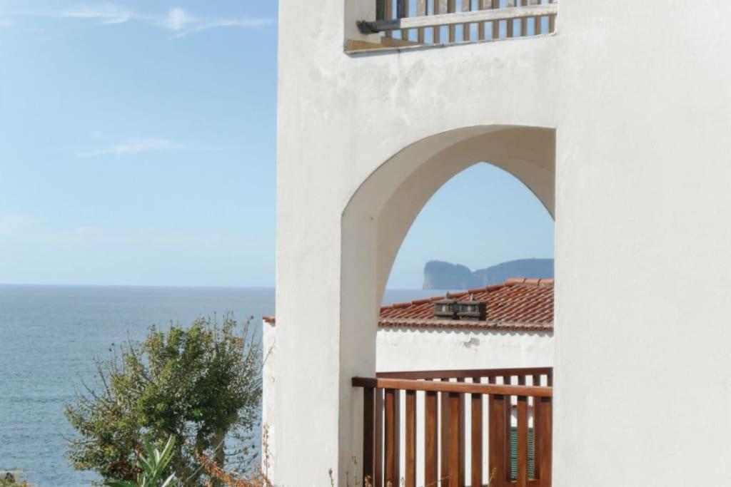 Terrazza Vista Mare 3 Camere 2 Bagni Alghero Ngoại thất bức ảnh